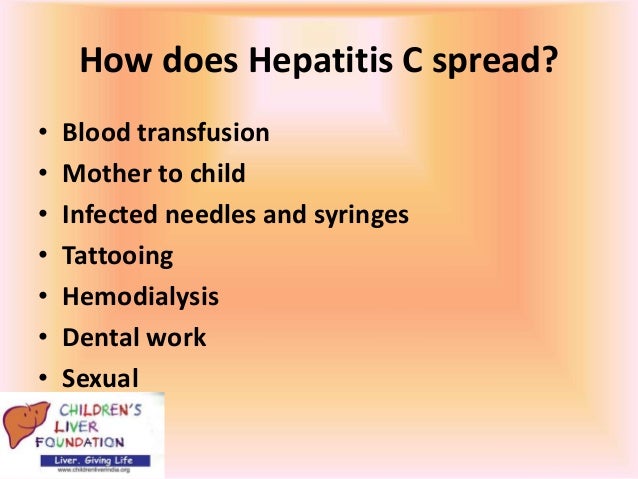 Sexually C Is Hepatitis Contagious Sexually C Is Hepatitis Contagious